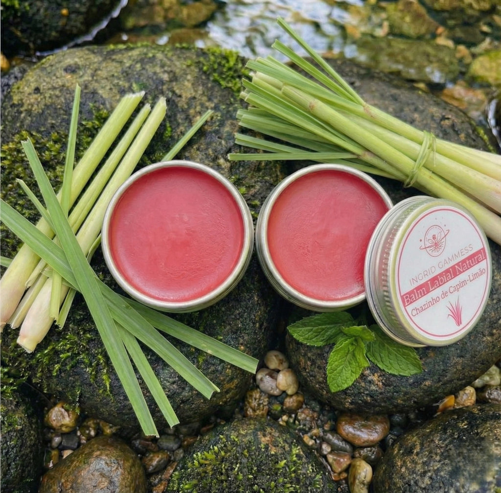 Balm Labial Vegetal – Nutrição, Proteção e Frescor Natural