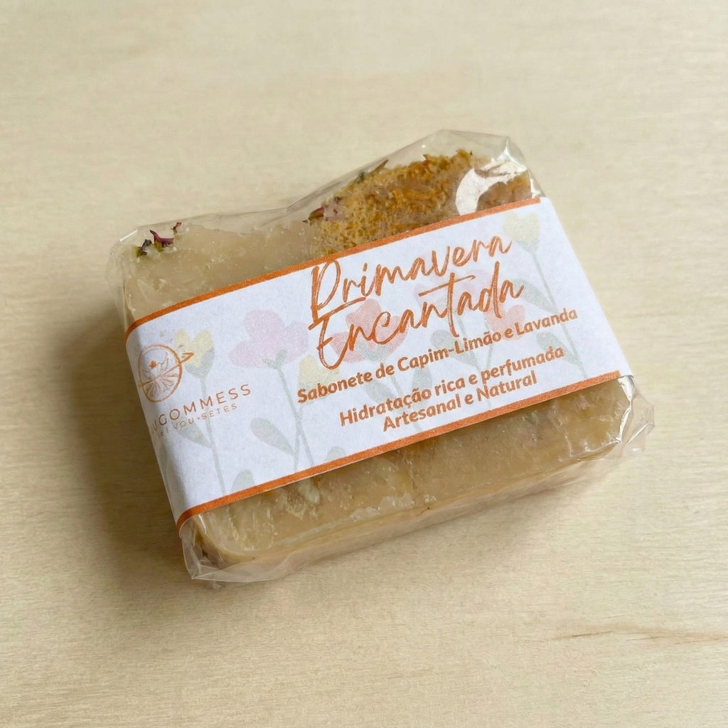 Primavera Encantada – Sabonete Natural com Aroma de Renovação
