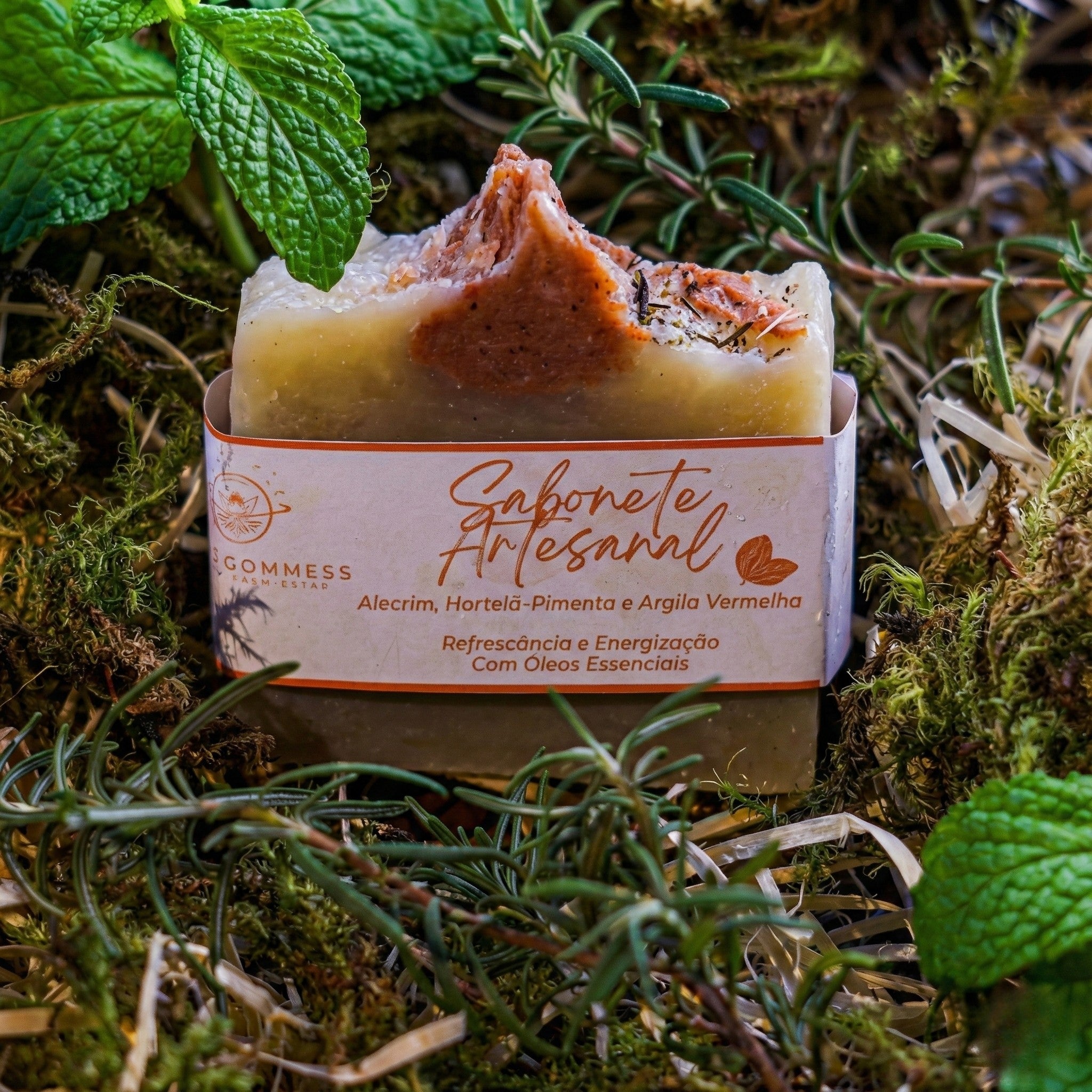 Sabonete Natural Despertar – Frescor, Energia & Detox