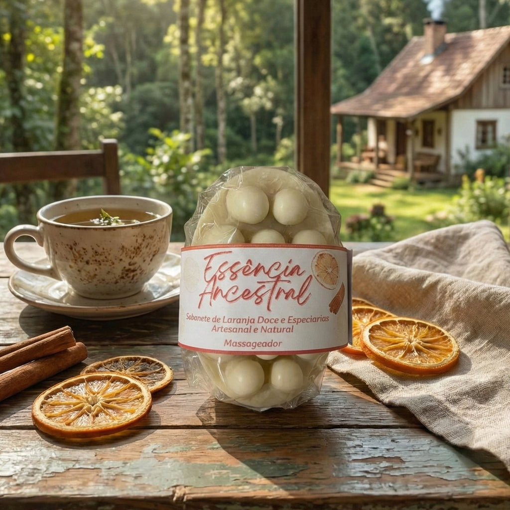 Sabonete Essência Ancestral – Calor, Magia & Conexão Interior