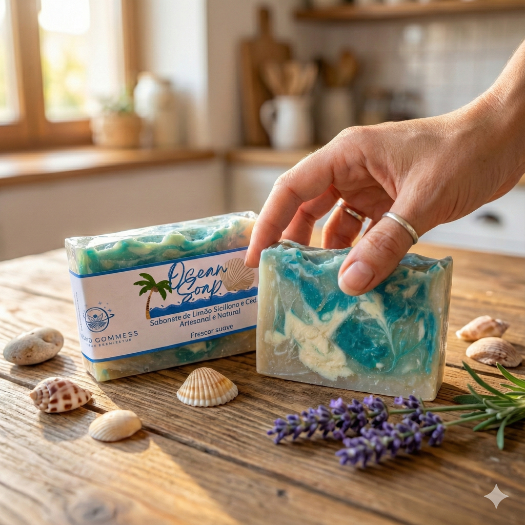 Ocean Soap – Sabonete Artesanal com Aroma de Mar