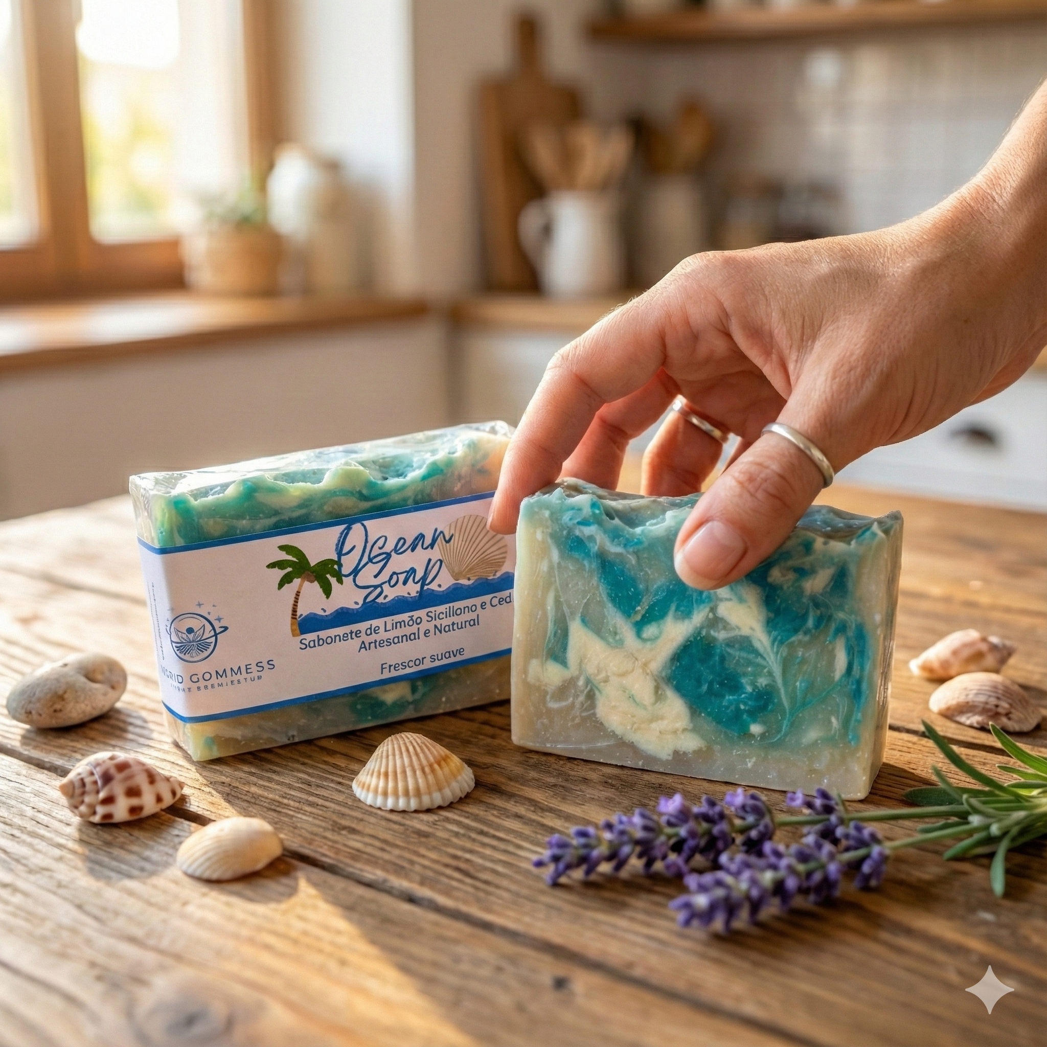 Ocean Soap – Sabonete Artesanal com Aroma de Mar