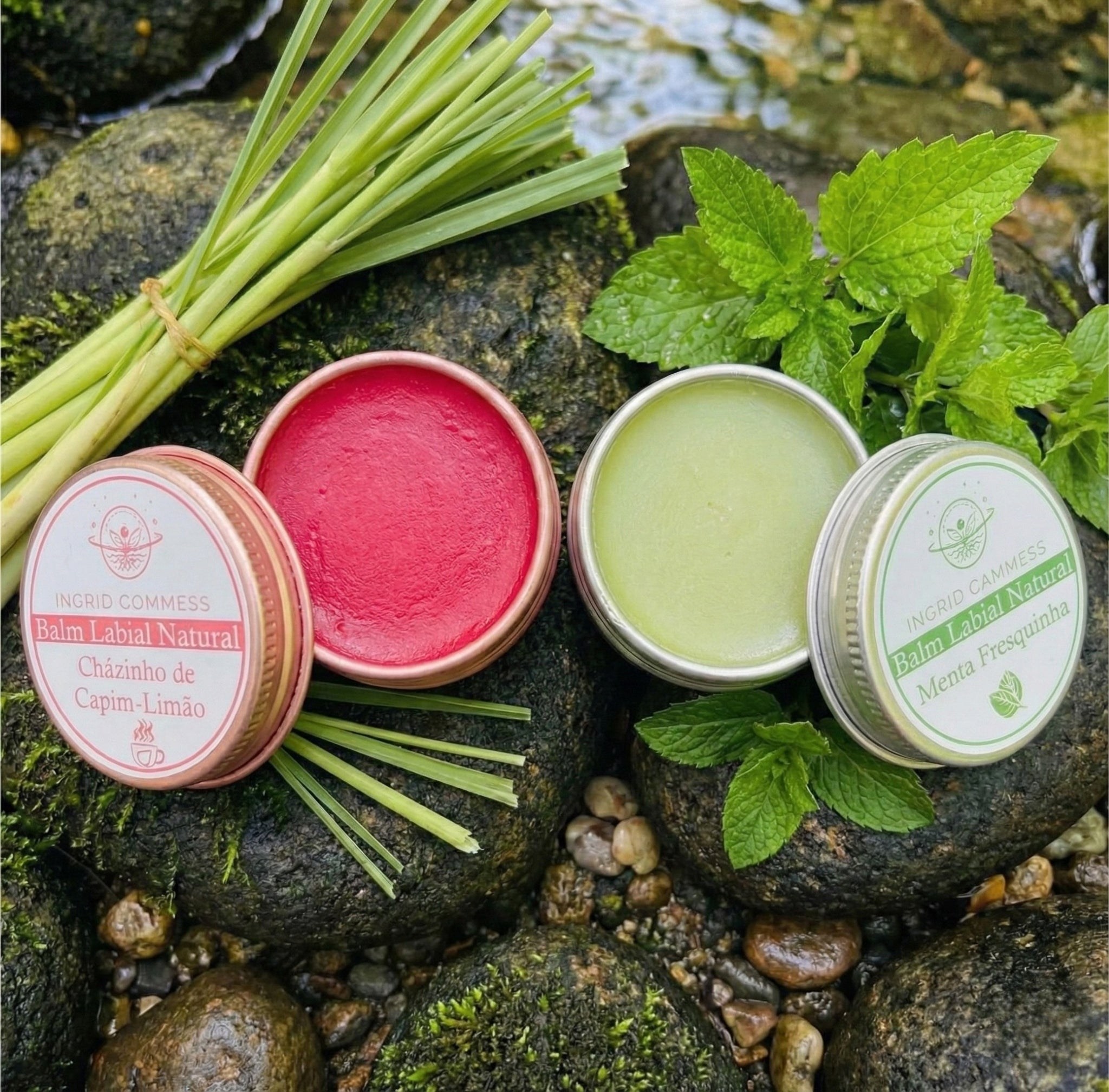 Balm Labial Vegetal – Nutrição, Proteção e Frescor Natural